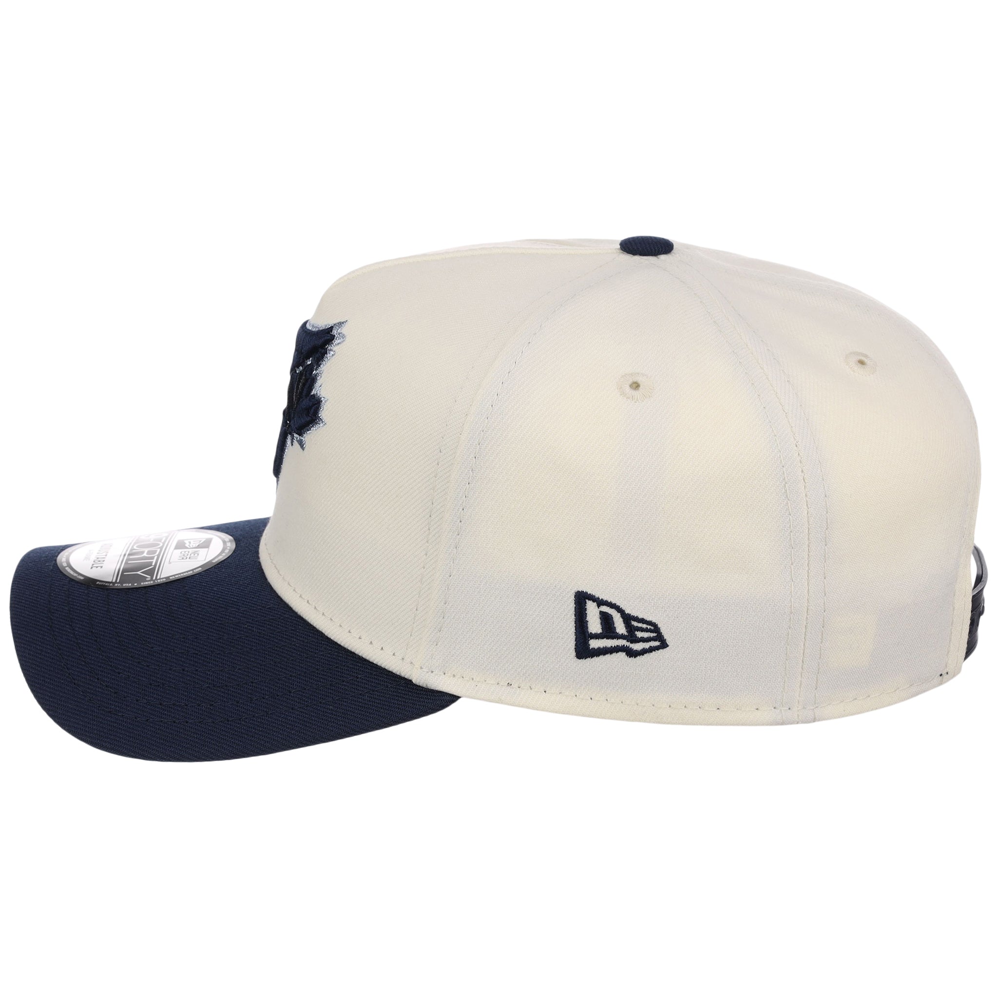 Toronto Blue Jays MLB Chrome x Navy FASHION CORE New Era 9FORTY A-Frame