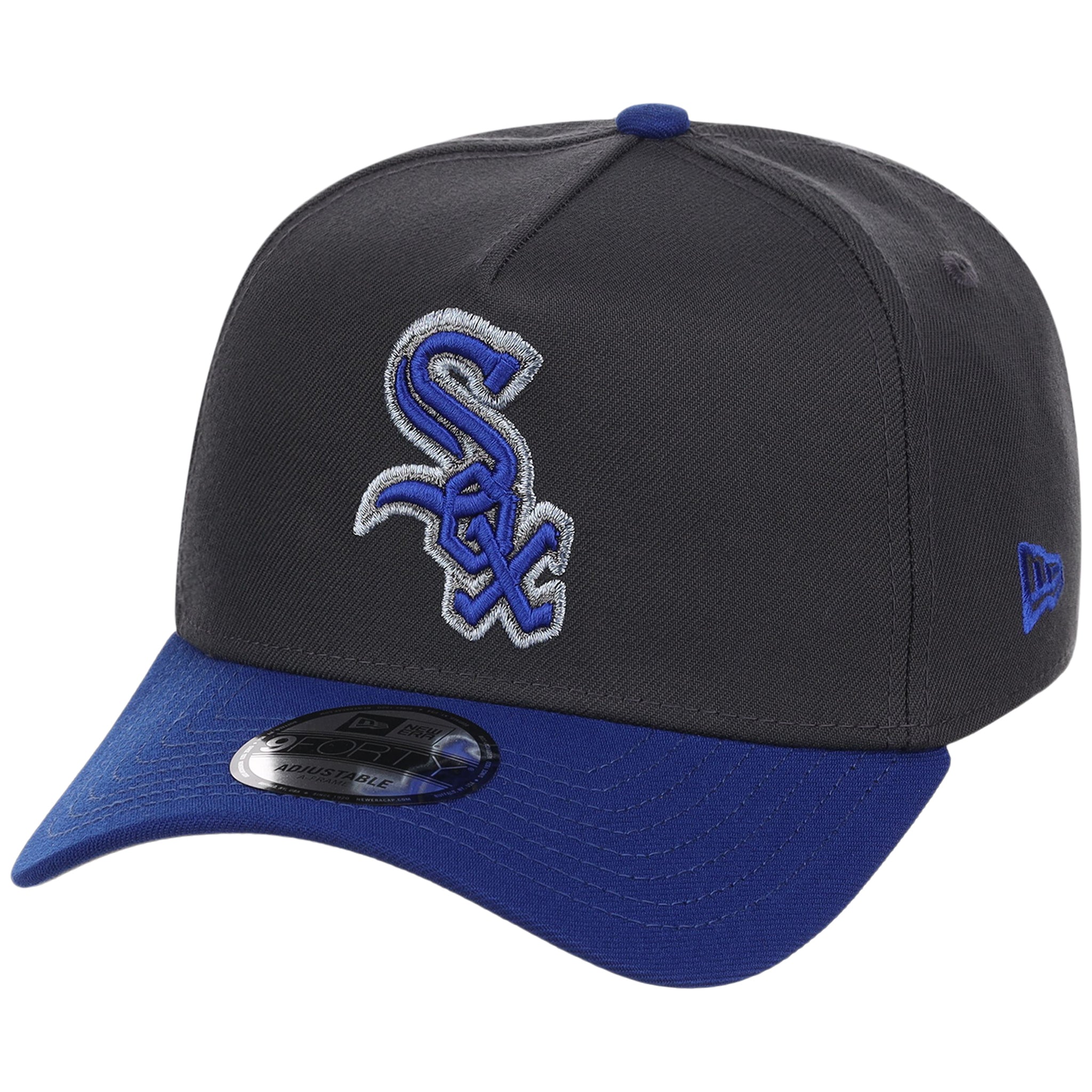 Chicago White Sox MLB Graphite x Royal FASHION CORE New Era 9FORTY A-Frame