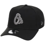 Baltimore Orioles MLB Liquid Titanium New Era 9FORTY A-Frame