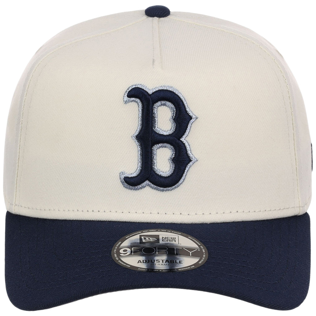Boston Red Sox MLB Chrome x Navy FASHION CORE New Era 9FORTY A-Frame