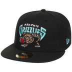 Memphis Grizzlies NBA Black Dome New Era 59FIFTY