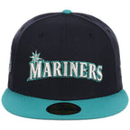 Seattle Mariners Variety Pack New Era 59FIFTY (Navy/Teal) – 5