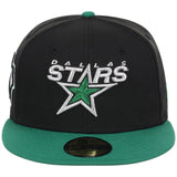 Dallas Stars Friday Flux New Era 59FIFTY (Black/Green/Gray)