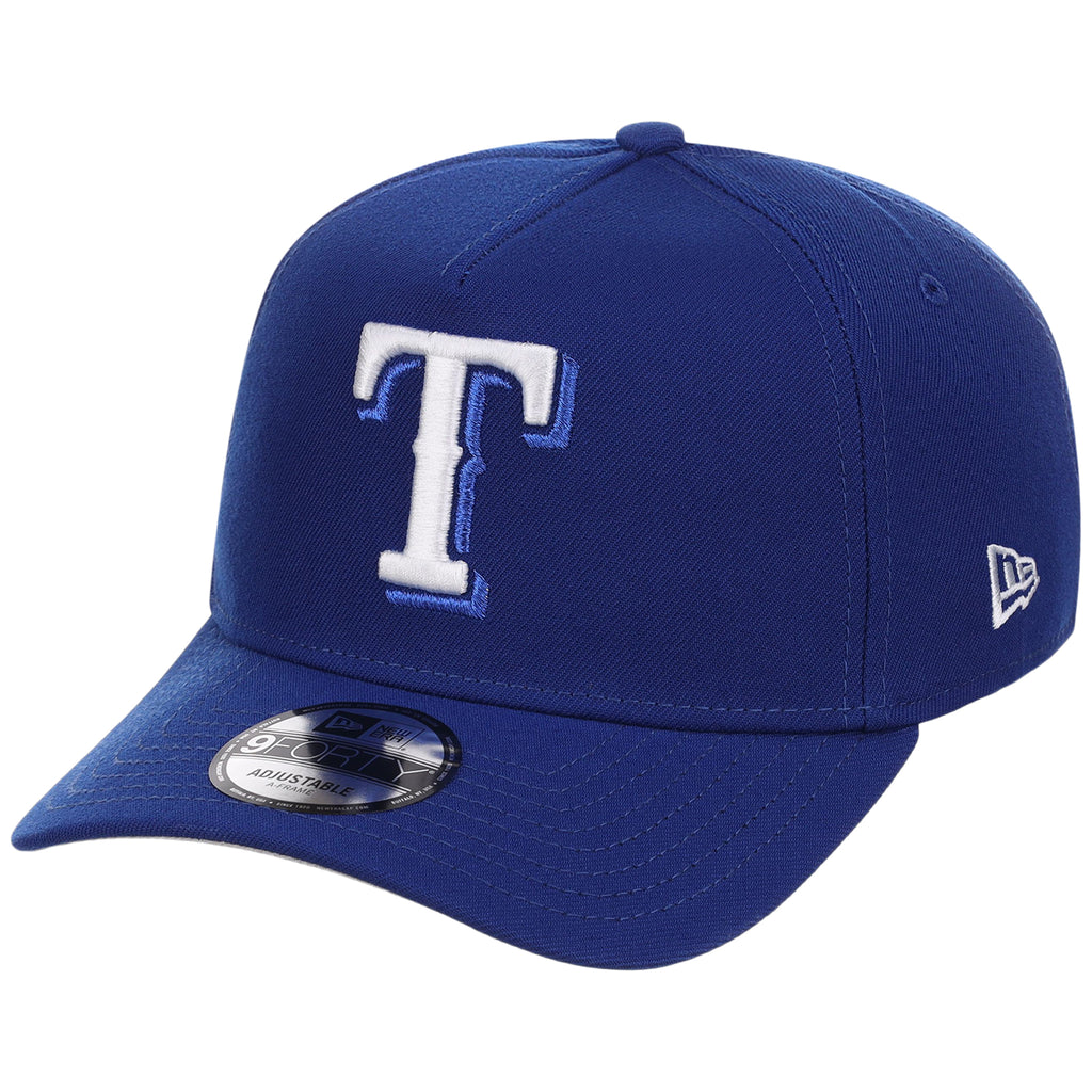 Texas Rangers MLB Royal Blue FASHION CORE New Era 9FORTY A-Frame