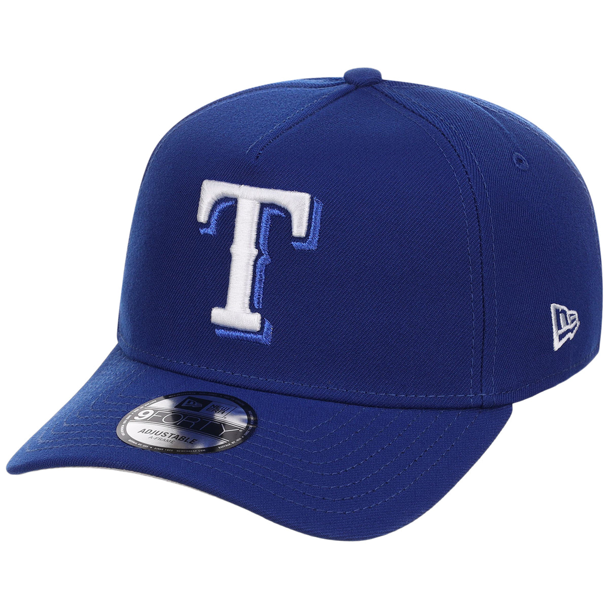 Texas Rangers MLB Royal Blue FASHION CORE New Era 9FORTY A-Frame