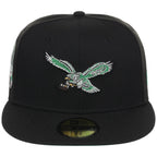 Philadelphia Eagles NFL Black Dome New Era 59FIFTY