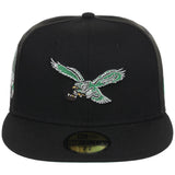 Philadelphia Eagles NFL Black Dome New Era 59FIFTY