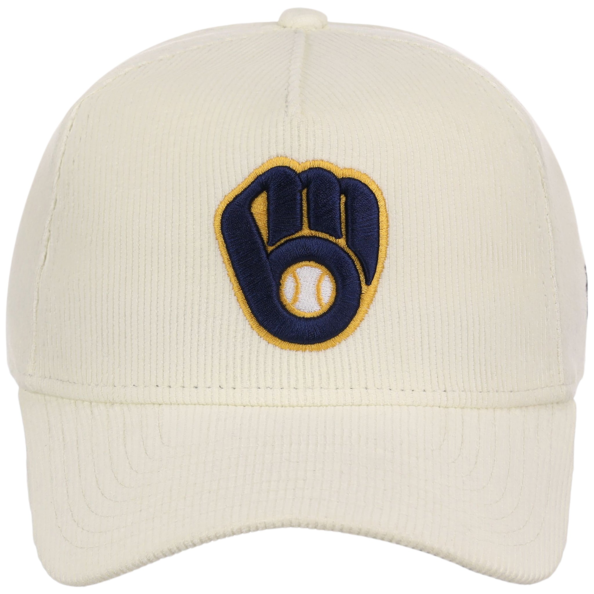 Milwaukee Brewers MLB Chrome Cord FASHION CORE New Era 9FORTY A-Frame