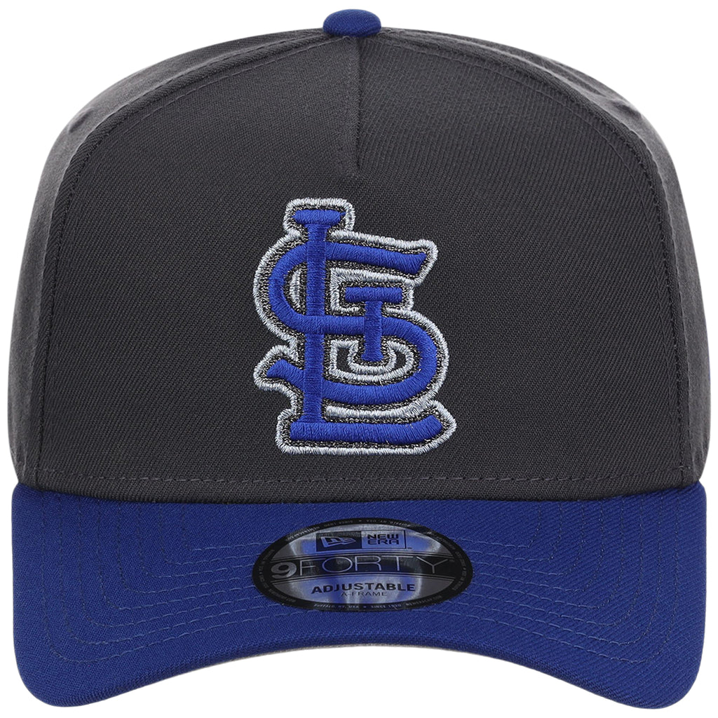 St. Louis Cardinals MLB Graphite x Royal FASHION CORE New Era 9FORTY A-Frame