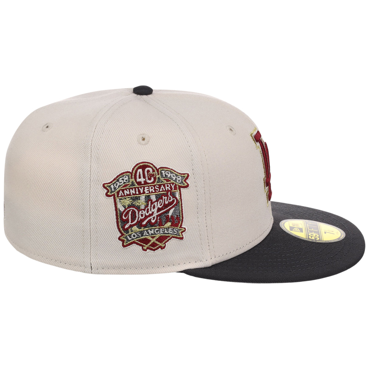 Los Angeles Dodgers MLB Smoke 'n Merlot New Era 59FIFTY
