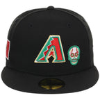 Arizona Diamondbacks Phoenix Crown the City New Era 59FIFTY (Black/Black)