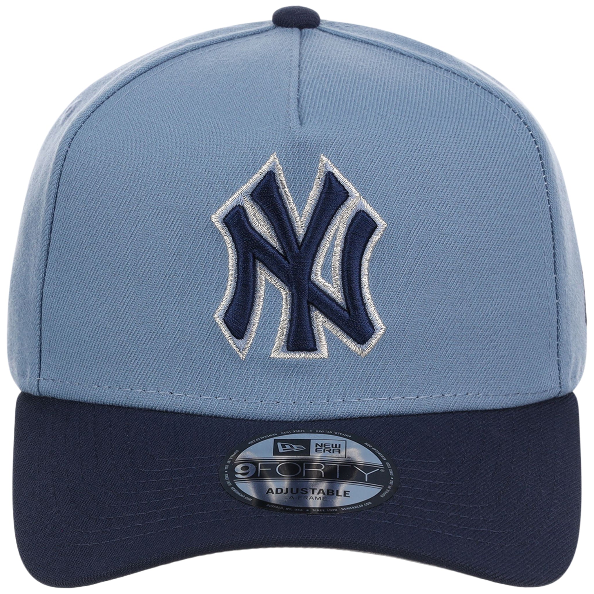 New York Yankees MLB Faded Blue x Navy FASHION CORE New Era 9FORTY A-Frame