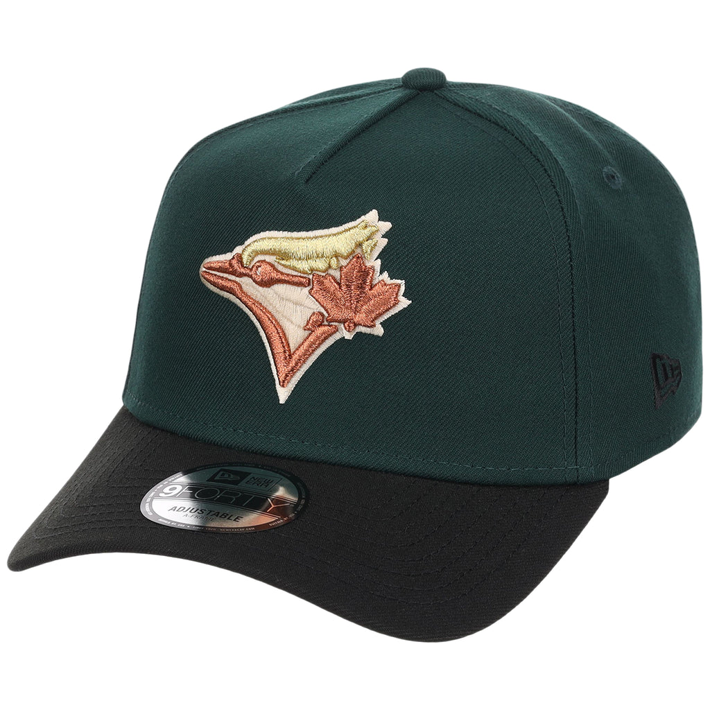Toronto Blue Jays MLB Dark Green x Black FASHION CORE New Era 9FORTY A-Frame