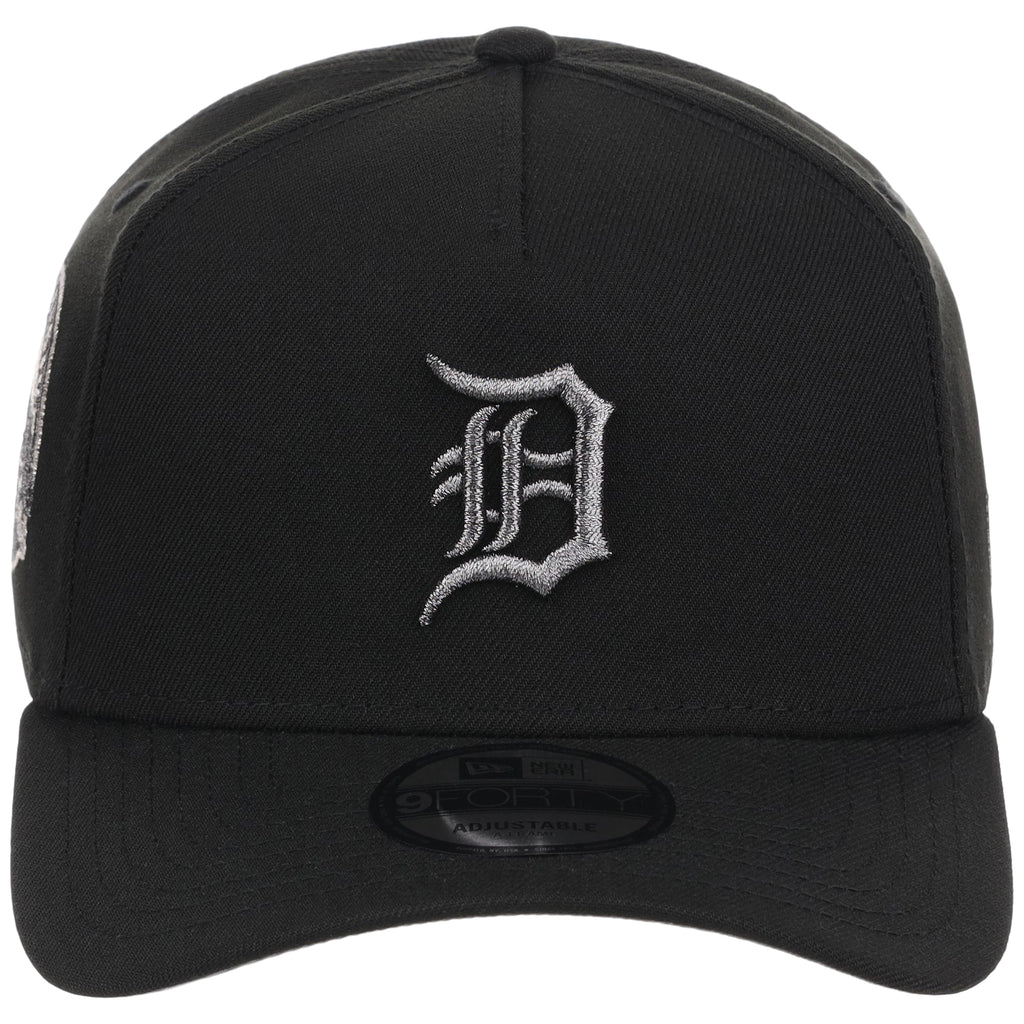 Detroit Tigers MLB Liquid Titanium New Era 9FORTY A-Frame