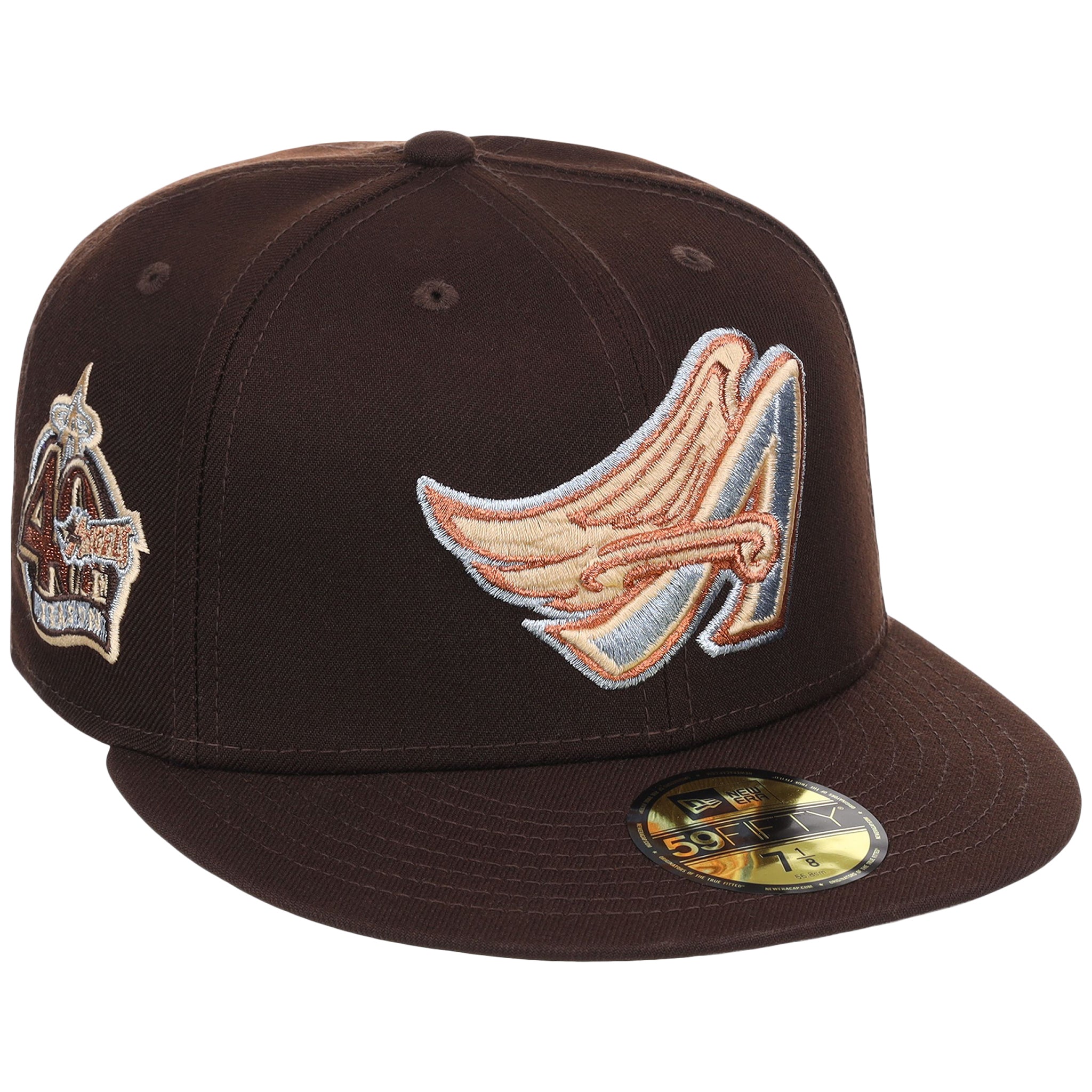 Anaheim Angels MLB Frosted Bark New Era 59FIFTY