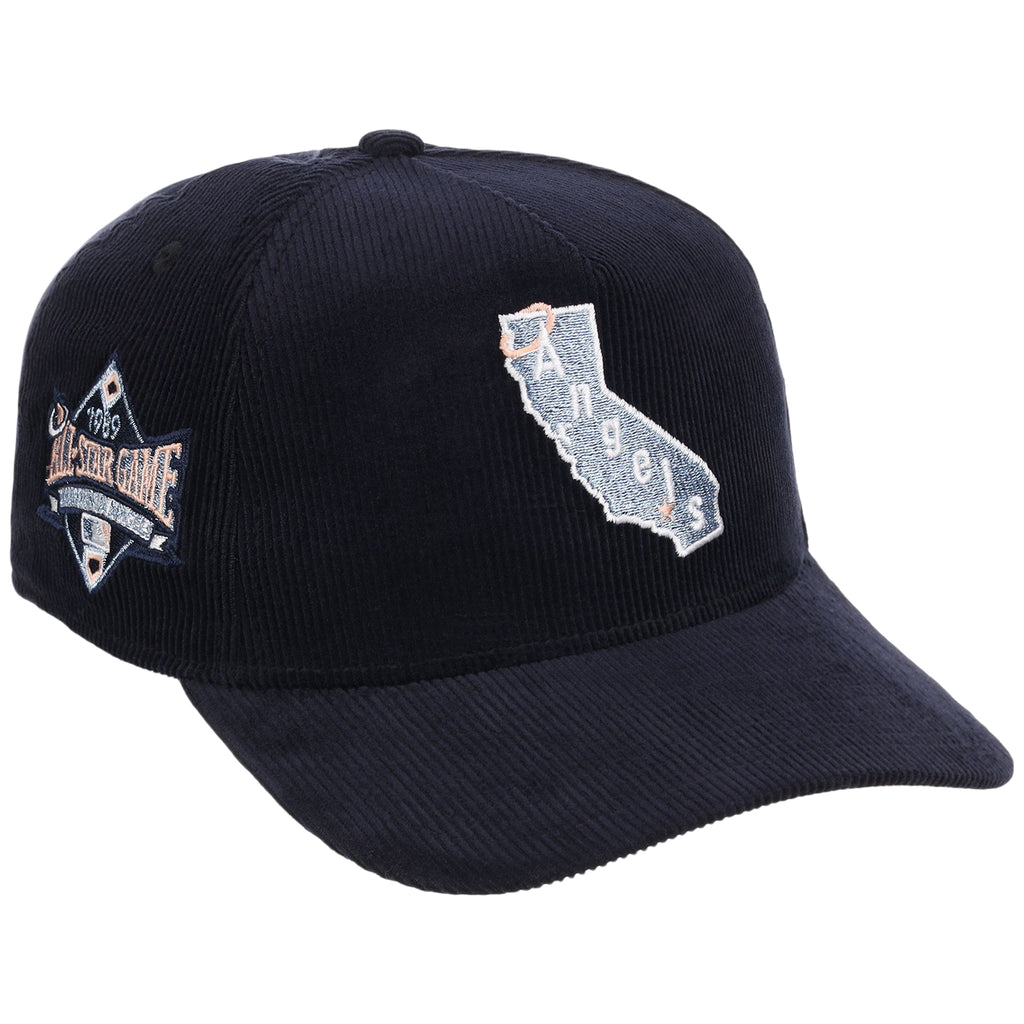 California Angels MLB Peach Ice Navy Cord New Era 9FORTY A-Frame – 1