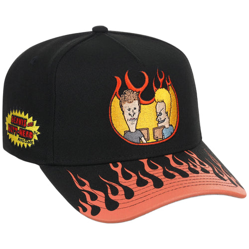 The Beavis & Butthead Collection Flame A-Frame