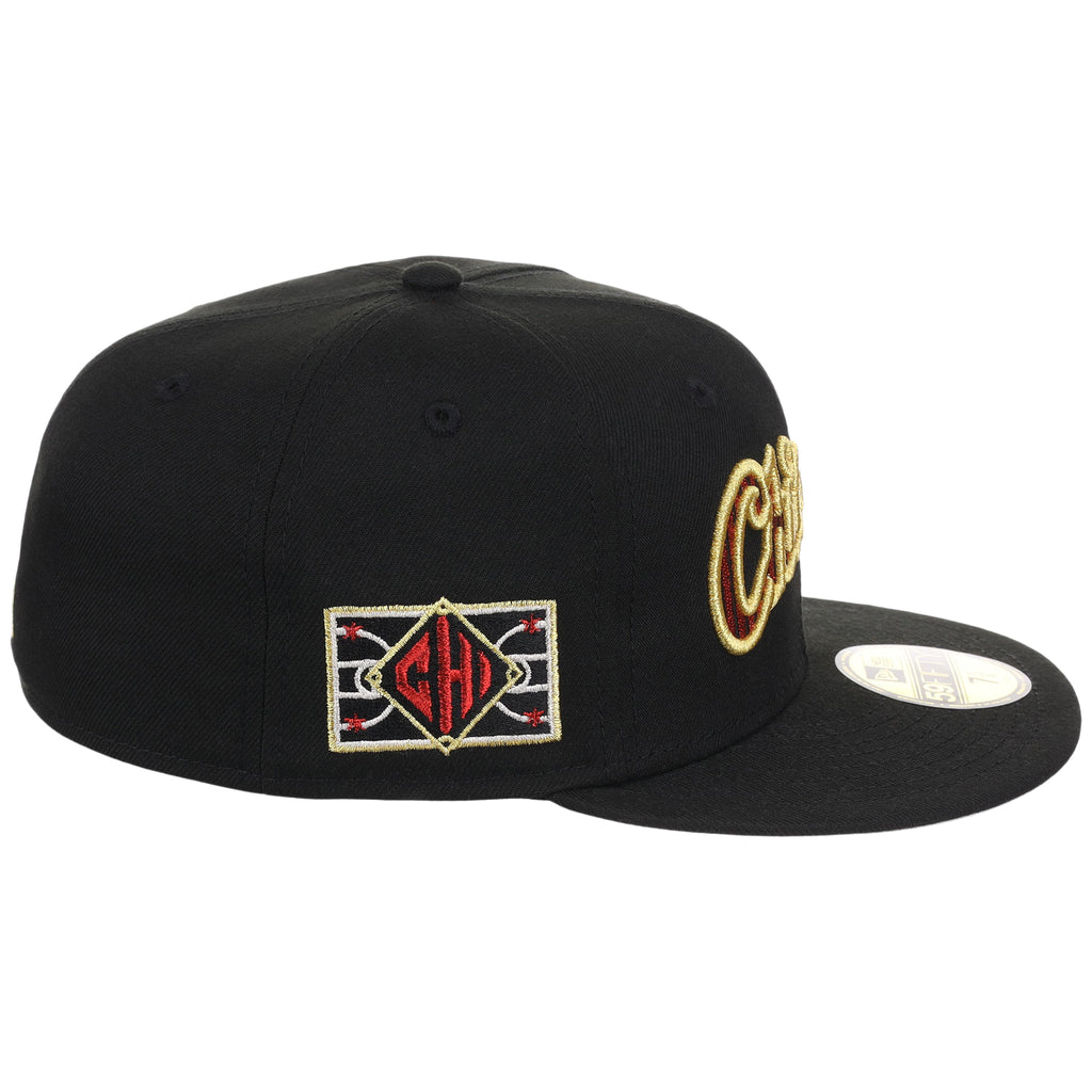 Chicago White Sox (Black/Black) Chicago Southside Crown the City New Era 59FIFTY