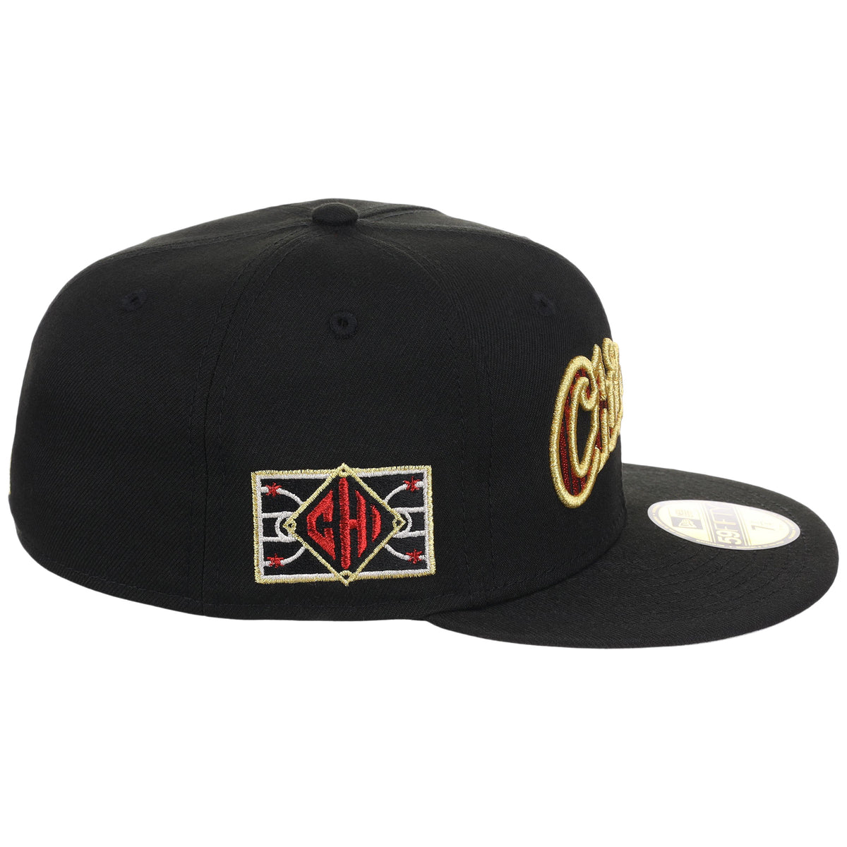 Chicago White Sox (Black/Black) Chicago Southside Crown the City New Era 59FIFTY