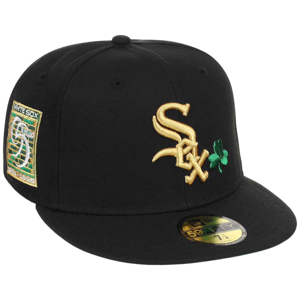 Chicago White Sox (Black/Black) Chicago Southside Crown the City New Era 59FIFTY