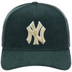 New York Yankees MLB Dark Green Cord FASHION CORE New Era 9FORTY A-Frame