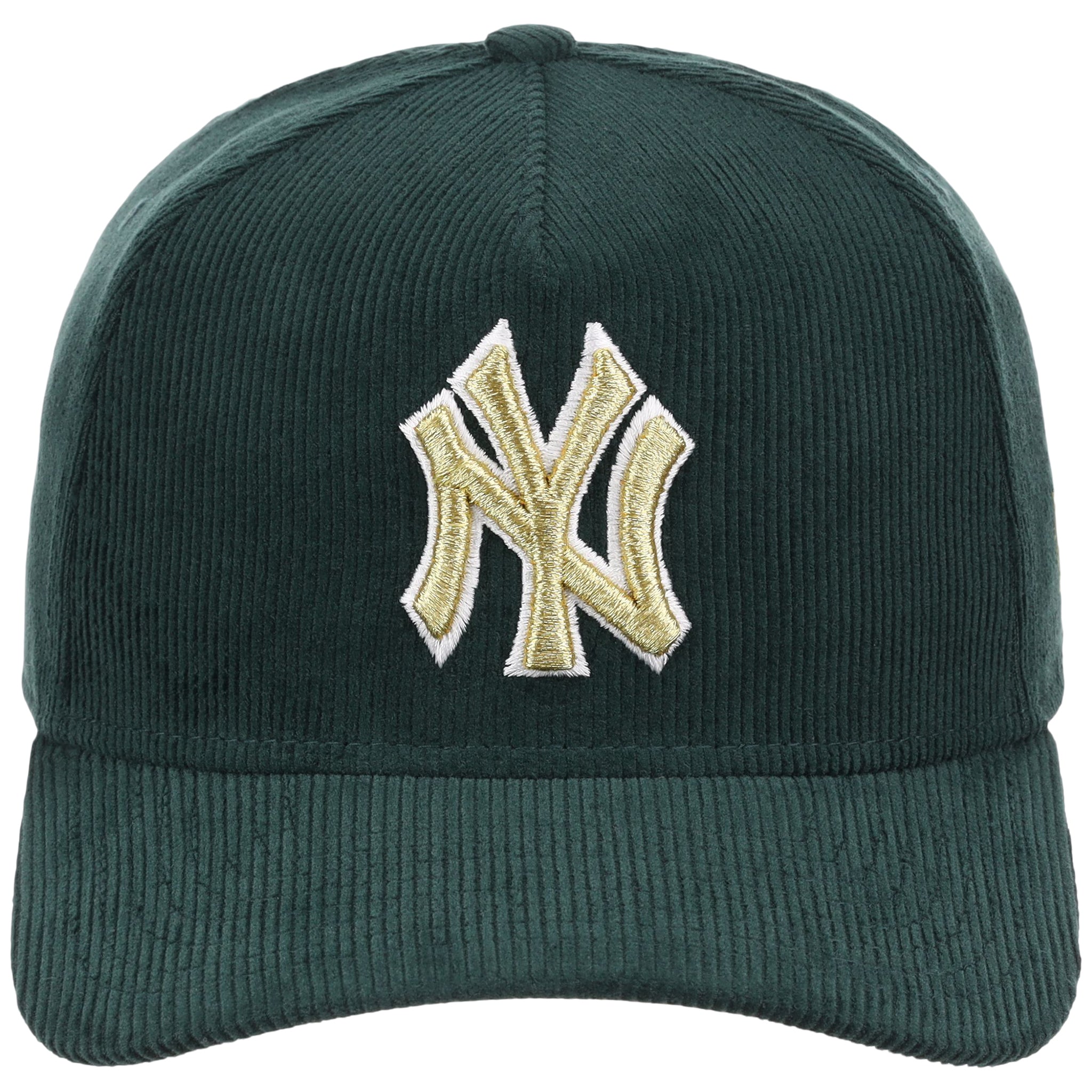 New York Yankees MLB Dark Green Cord FASHION CORE New Era 9FORTY A-Frame