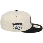 Washington Wizards NBA Chrome OTC New Era 59FIFTY (Chrome/Black)