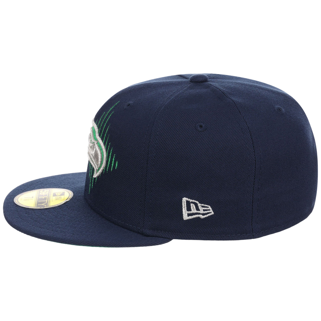 Seattle Seahawks Seattle Variety Pack New Era 59FIFTY (Navy/Navy)