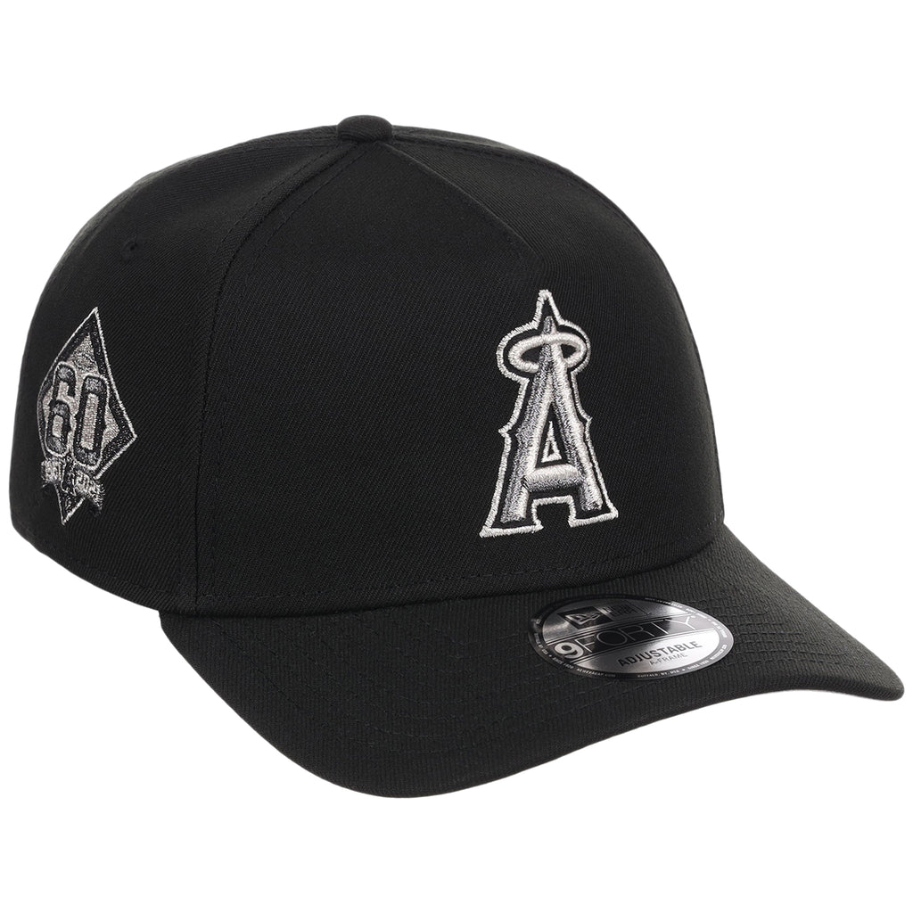 Anaheim Angels MLB Liquid Titanium New Era 9FORTY A-Frame