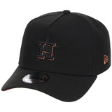 Houston Astros MLB Black x Rust FASHION CORE New Era 9FORTY A-Frame
