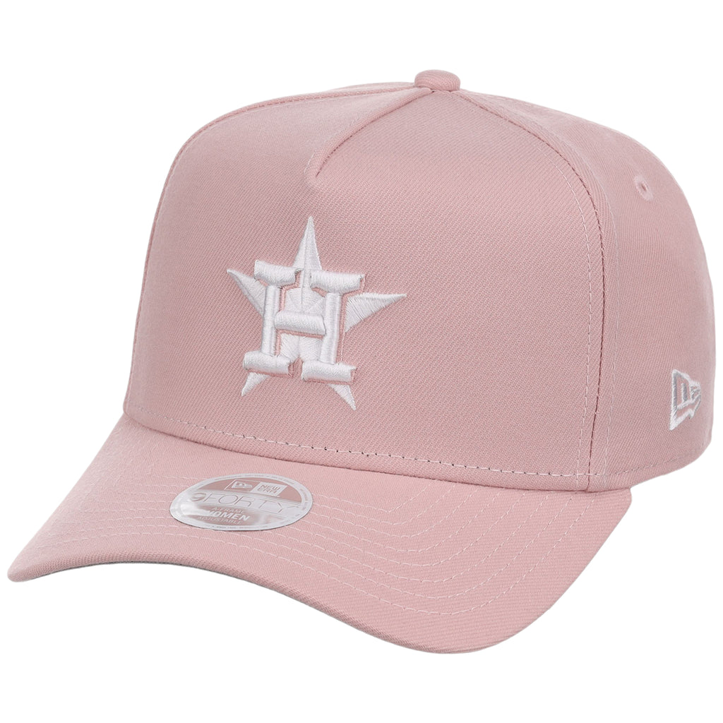 Houston Astros Women's New Era 9FORTY Pink A-Frame