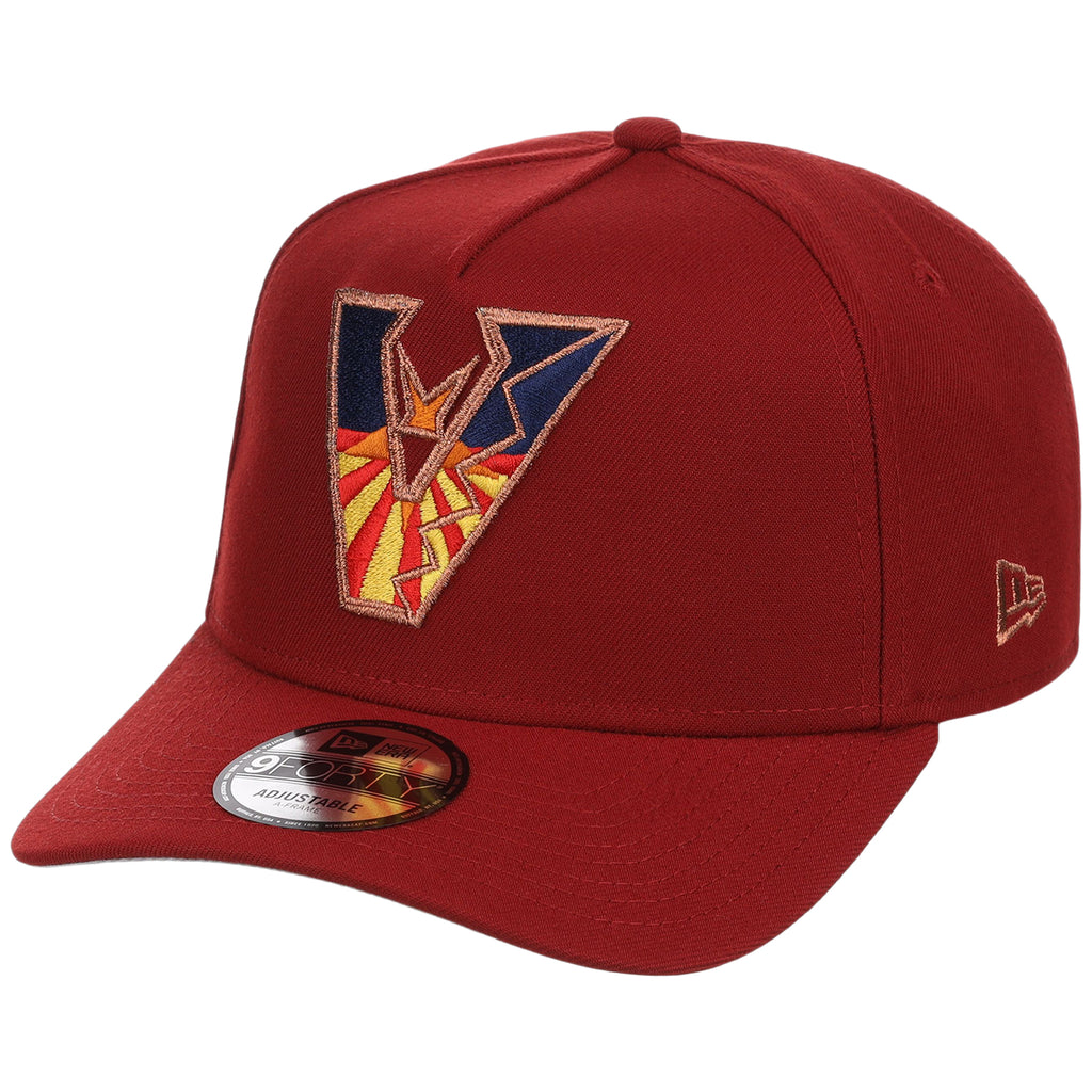 Arizona Diamondbacks Phoenix Crown the City New Era 9FORTY A-Frame (Red/Red)