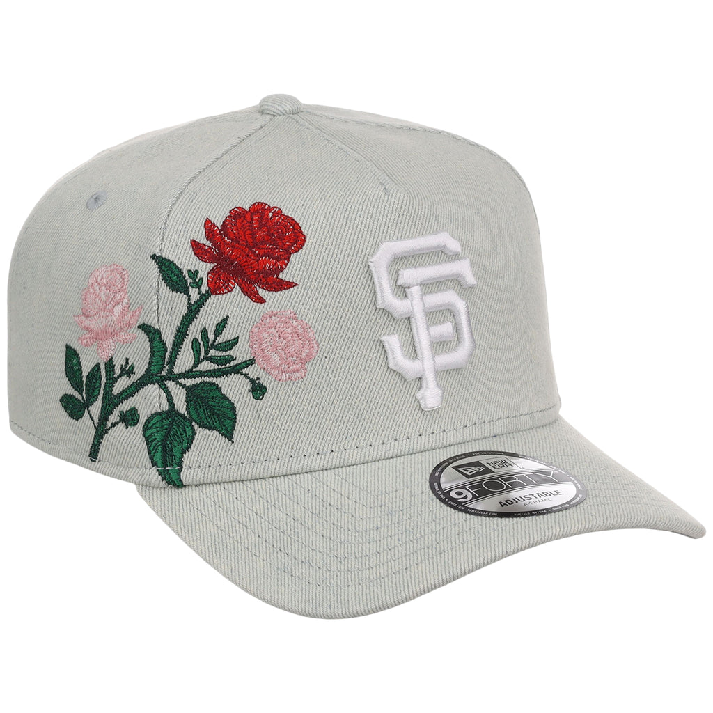 San Francisco Giants MLB Denim Flower New Era 9FORTY