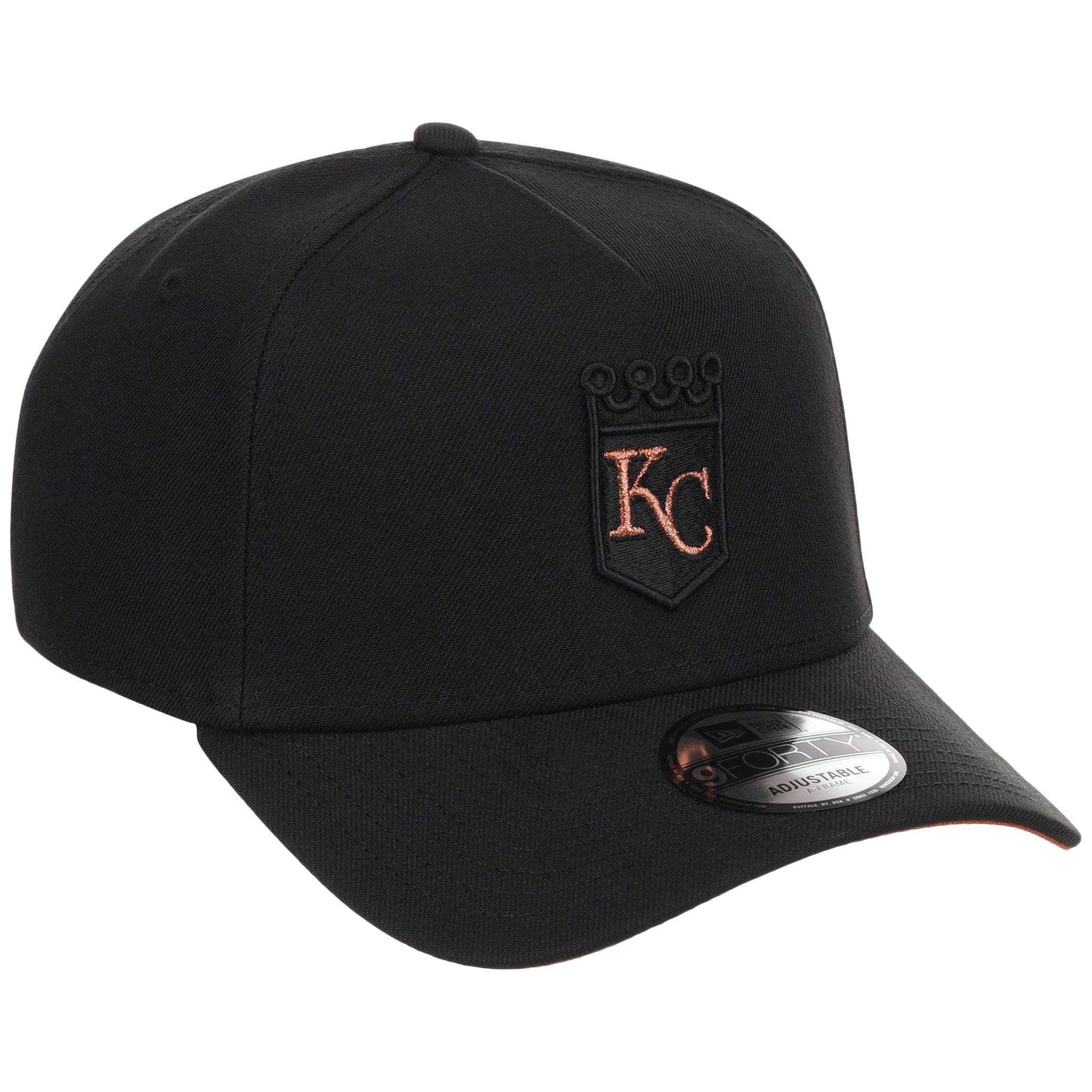 Kansas City Royals MLB Black x Rust FASHION CORE New Era 9FORTY A-Frame