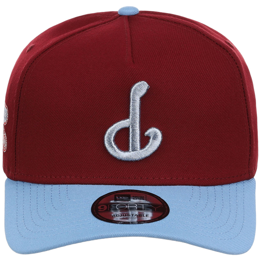Philadelphia Phillies MLB Flipmode 2.0 New Era 9FORTY A-Frame (Cardinal/Sky/Gray)