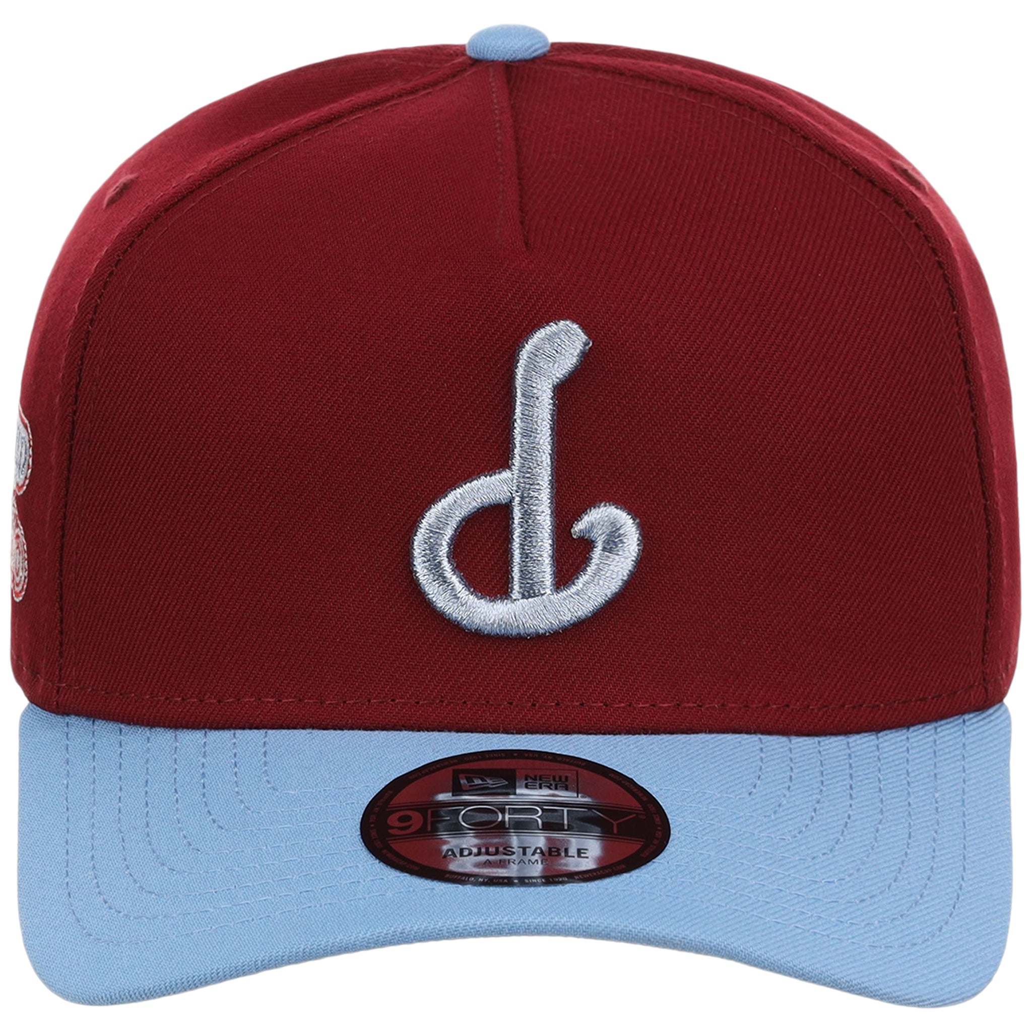 Philadelphia Phillies MLB Flipmode 2.0 New Era 9FORTY A-Frame (Cardinal/Sky/Gray)