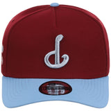 Philadelphia Phillies MLB Flipmode 2.0 New Era 9FORTY A-Frame (Cardinal/Sky/Gray)