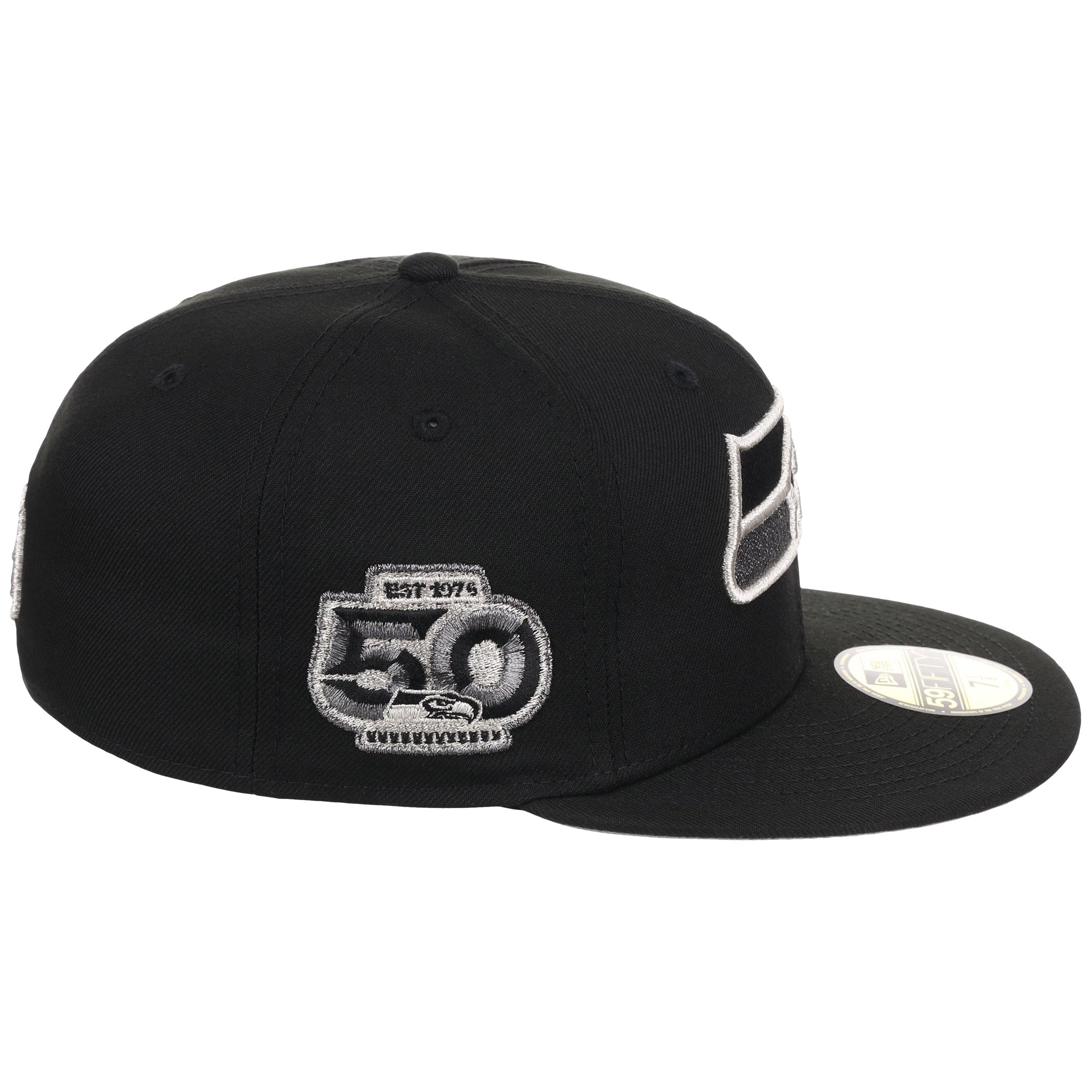 Seattle Seahawks NFL Liquid Titanium New Era 59FIFTY