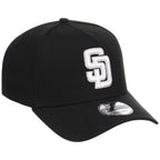 San Diego Padres MLB Black x White FASHION CORE New Era 9FORTY A-Frame