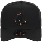 Boston Red Sox MLB Black x Rust FASHION CORE New Era 9FORTY A-Frame