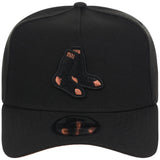 Boston Red Sox MLB Black x Rust FASHION CORE New Era 9FORTY A-Frame