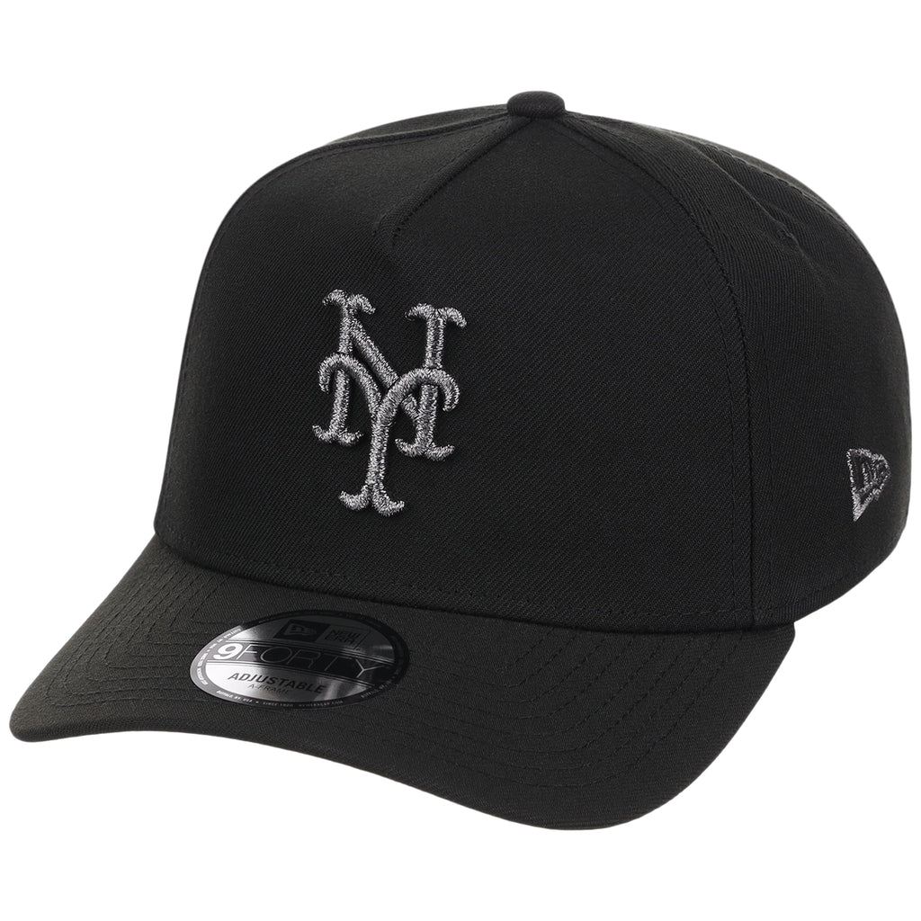 New York Mets MLB Liquid Titanium New Era 9FORTY A-Frame
