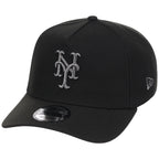 New York Mets MLB Liquid Titanium New Era 9FORTY A-Frame