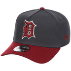 Detroit Tigers MLB Graphite x Cardinal FASHION CORE New Era 9FORTY A-Frame