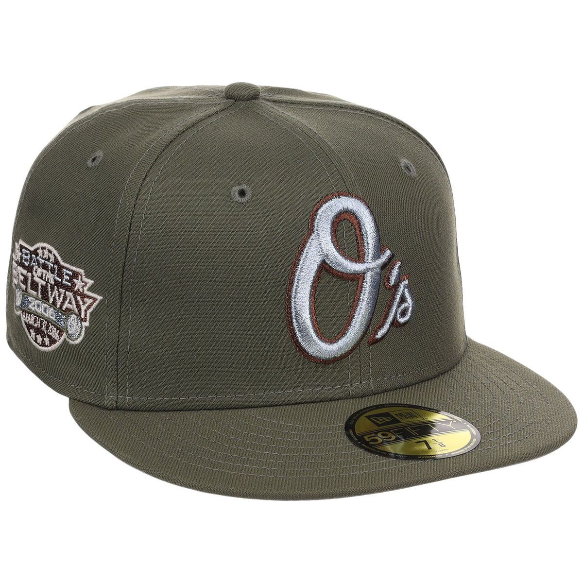 Baltimore Orioles MLB Olive Alloy New Era 59FIFTY