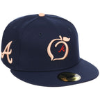 Atlanta Braves Peach Atlanta Crown the City New Era 59FIFTY