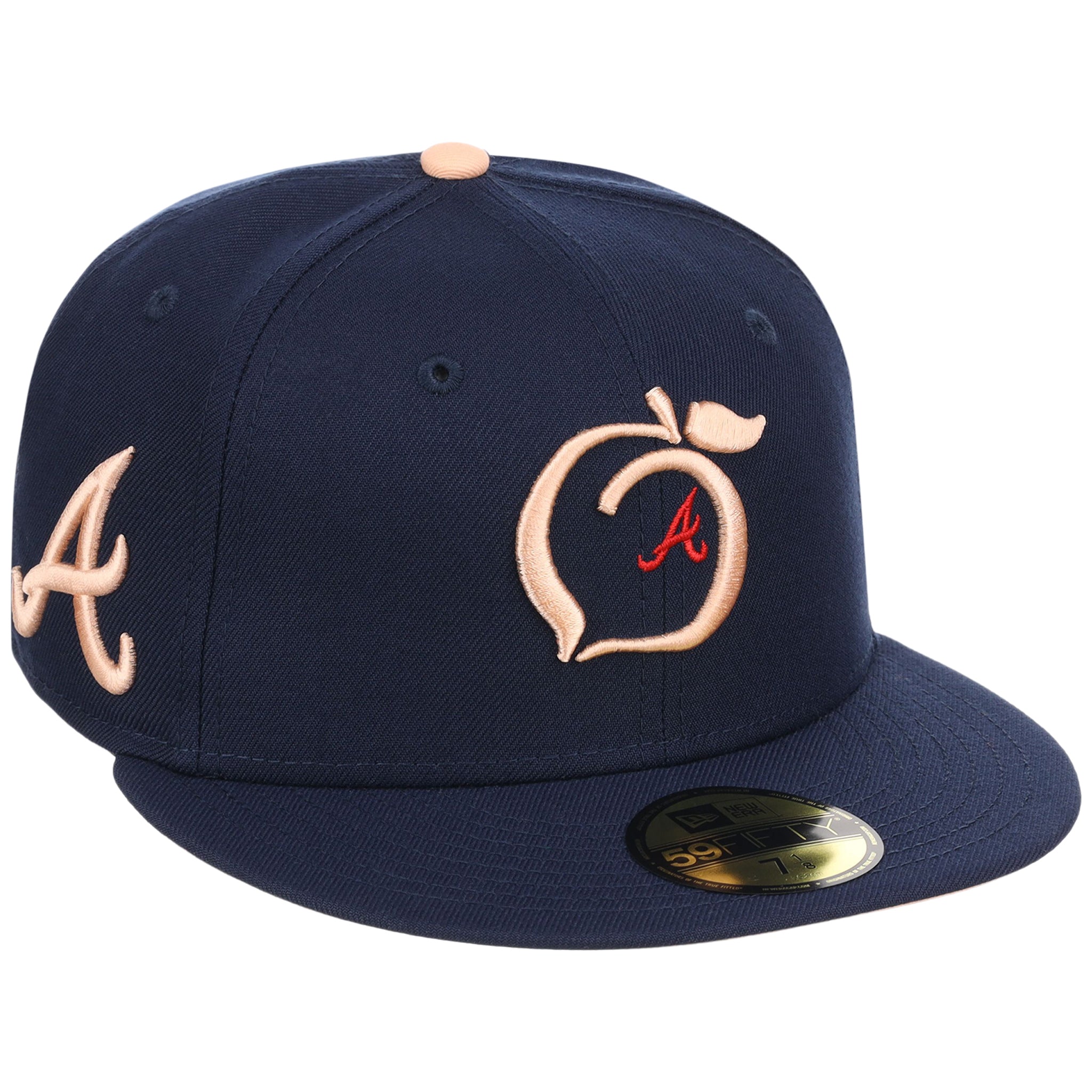 Atlanta Braves Peach Atlanta Crown the City New Era 59FIFTY