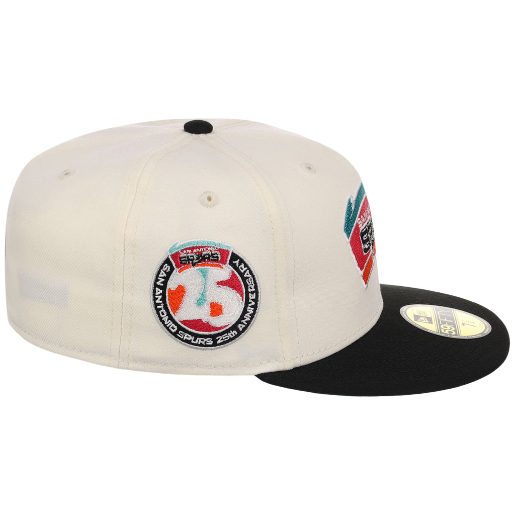 San Antonio Spurs NBA Chrome OTC New Era 59FIFTY (Chrome/Black)