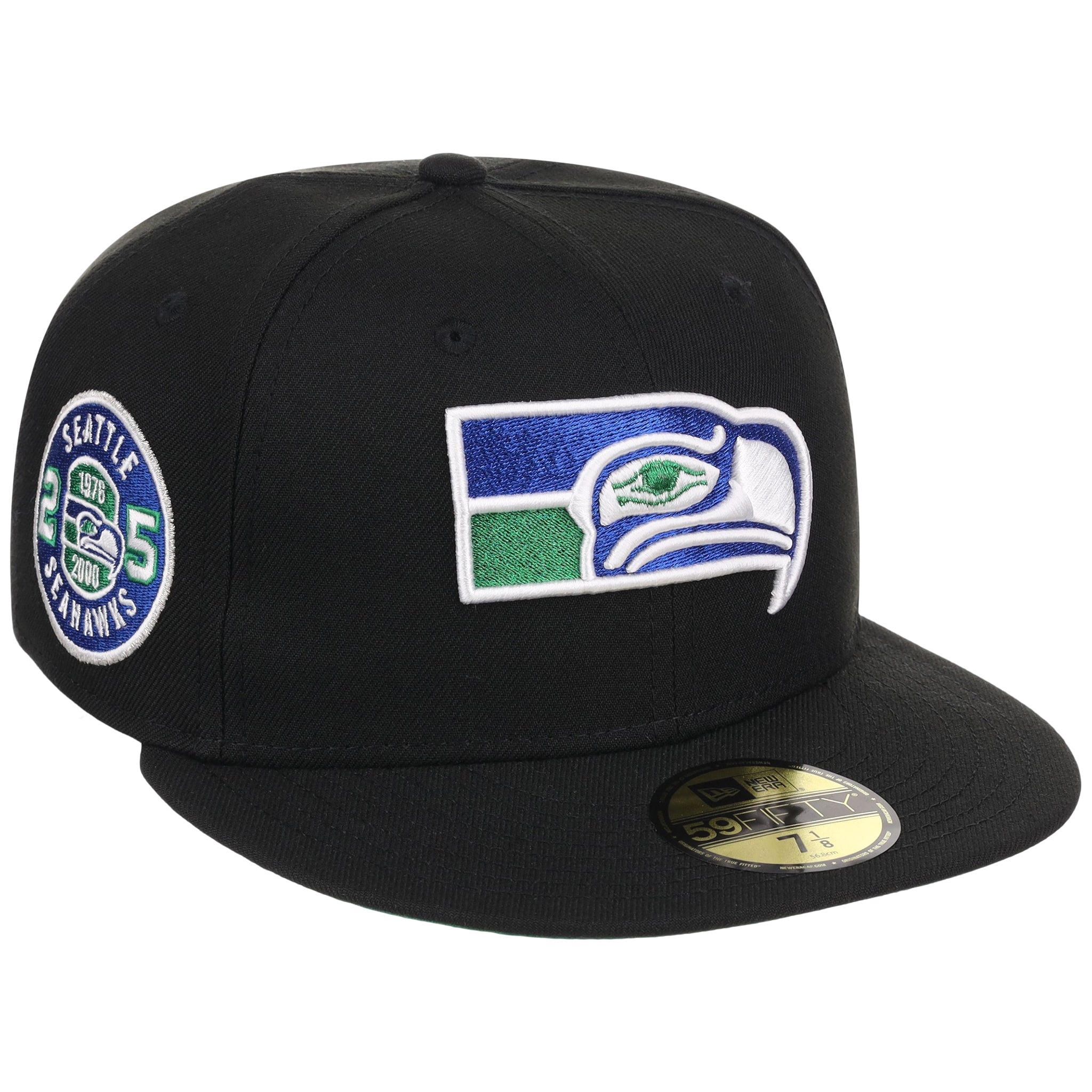 Seattle Seahawks NFL Black Dome New Era 59FIFTY
