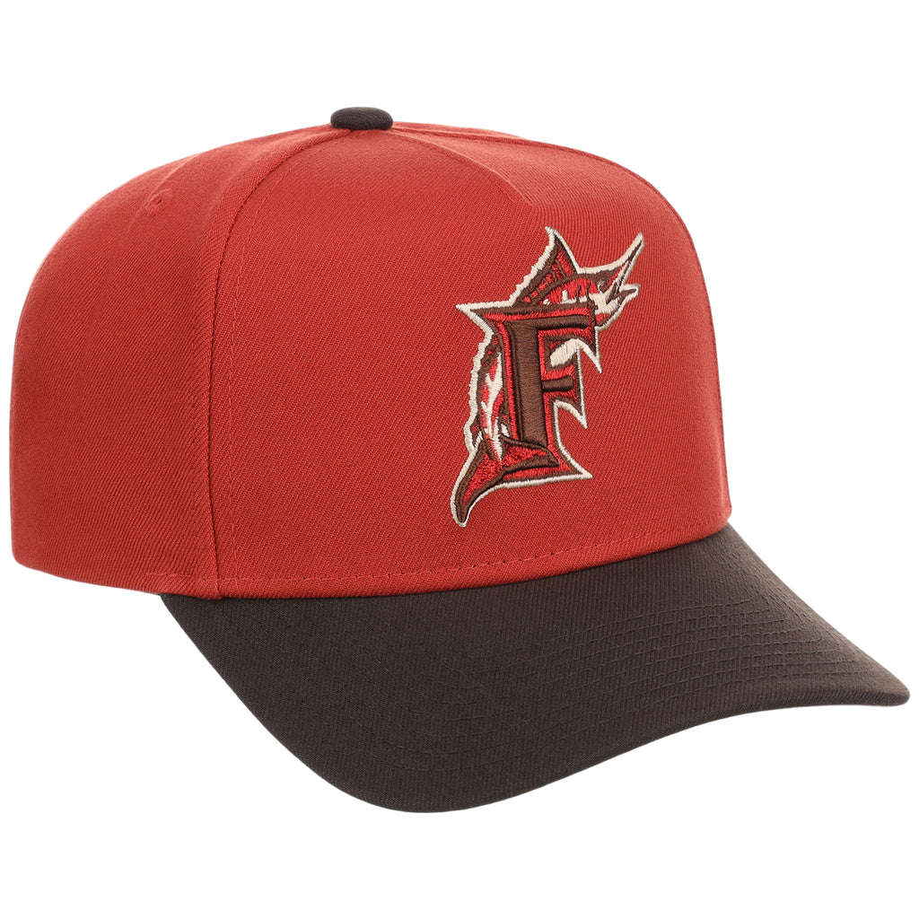 Florida Marlins MLB Brown Stone Heat Mitcell & Ness Pro Pinch